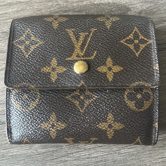 Authentic Louis Vuitton Monogram Canvas Elise Wallet - Picture 2 of 8
